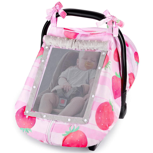 FIOBEE Baby Car Seat Cover, Car Seat Covers for Babies Infant Car