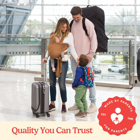 Backpack J.L. Childress Padded Car Seat Bag - Car Seat Travel Bag for Airplane, Cover Fits Most Baby & Infant Carriers