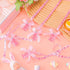 Tondiamo 60 Pcs Baby Shower Pacifiers Elephant Necklace Acrylic Baby Shower Party Favors with Cute Rhinestone Bows