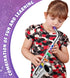 Lewtemi Silver Saxophone Musical Instruments Toy for Kid Toddler Fake Plastic Preschool Music Toy Gift Portable Wind