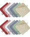 TRYISDICDVC 14Pack Muslin Baby Burp Cloths 100% Cotton 20"X10" Soft Absorbent Quick Drying