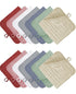 TRYISDICDVC 14Pack Muslin Baby Burp Cloths 100% Cotton 20"X10" Soft Absorbent Quick Drying