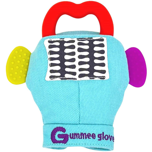 Gummee Glove Baby Teething Mitten 6 Months + Premium Quality Detachable Teether