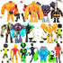 Exclusive 20 pcs Big Set Omnitrix Action Figures Toys, Anime Character Figurines with Cake Toppers, Alien Hero Party
