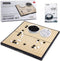 AMEROUS 11 Inches Magnetic Go Game Set - Travel Foldable Board Game with Magnetic Stones & Rules for Beginners
