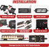 Set 3 4-7 8+ Funwee Electric Train Toy with Smoke,Lights and Sound,Train for Under Christmas Tree, Locomotive Train