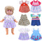 Alive Doll Clothes and Accessories, 6 Sets Baby Doll Outfits for 12-14.5 Inch Girl Dolls, Gift for Ages 5-10