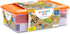 Creativity for Kids Sensory Bin: Construction Zone Playset, Excavator Toys for Boys Ages 3-5+ for Outdoor Fun