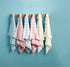 Mud Pie Children's Pink Gingham Chenille Blanket