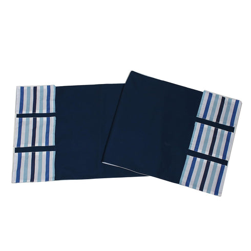 Bacati - Mix N Match Ikat Zigzag/Chevron Nursery Storage (Changing Table Storage