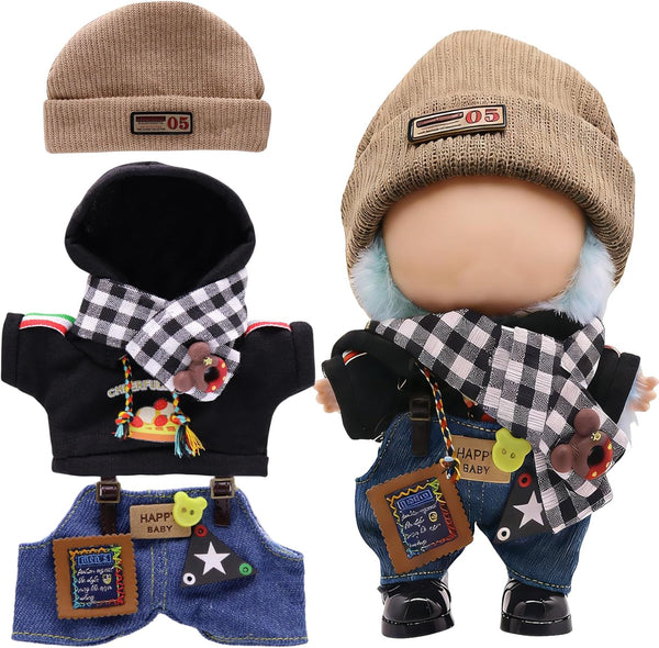 Clothes for Labubu, Doll Outfit Accessories Designed for 15 & 17cm Labubu