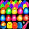 18 Pack Easter Eggs Filled with LED Chick Puffer Balls, Easter Basket
