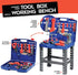 Play22 Set 76 Set Kids Tool Bench Pc - Toddler Tool Bench with Electronic Play Drill - Stem Educational Toy Pretend