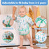 Lictin Long Sleeve Baby Bibs – Fully Waterproof Toddler Smock for Eating, Reusable Infant Bibs (2-5 Years)