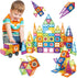 Contixo ST4 Magnetic Tiles - 112 PCs 3D Building Blocks STEM Construction