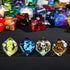 10 Pack D8 Set 8 of Polyhedral Dice - Random Color Sided Dice for D&D, DND, RPG, Table Games
