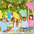 Boao 4 Pieces Baby Shower Decorations - Welcome Baby Woodland Banners Forest Animal Garland