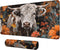 Cow and Flower MTG & TCG Playmat Mouse Pad, 24" x 14" Game Mat for Trading Card Games and Video Games