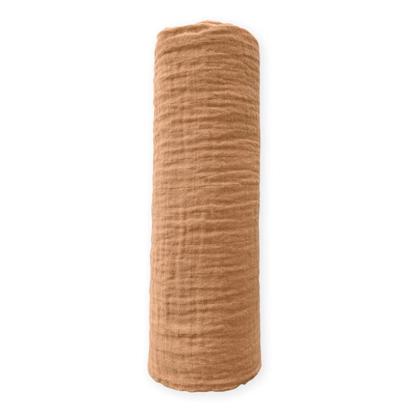 SwaddleDesigns Cotton Muslin Swaddle Blanket, Receiving Blanket for Baby Boys & Girls, 46x46 inches, Butterum