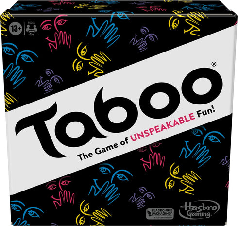 Hasbro Gaming Taboo Classic Game, Party Word Guessing Game for Adults and Teens, 4+ Players