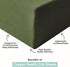 Vance Premium Knit Crib Sheets for Standard Baby Mattresses