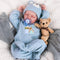 Aori Lifelike Reborn Baby Dolls - Realistic Newborn Boy Doll with Feeding Kit & Gift Box