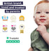 9 (48+ lbs) 12 3 Packs 15 (45 Pura Hypoallergenic Diaper Pants Size Overnight, up to Hours Leak Protection, Suitable