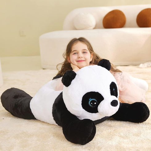 Toy,30" IKASA Giant Panda Stuffed Animal Plush Large Cute Jumbo Soft Toys,Huge Big Size Plushy Fluffy Fat Oversized
