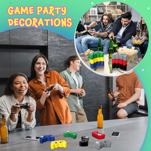 24 Wettarn Pcs Video Game Party Favors Gamer Video Game Controller Shaped Stress Toys Birthday Party Favors Classic