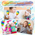 Boao 20 Pcs 7.87 Inch Cinco De Mayo Maracas, Wooden Fiesta Design Noisemaker for Party Favors