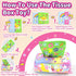 6 12 6 9 12 18 usrela Baby Toys to Months - Tissue Box Toy, Tissue Learning Toys with Alphabet Number Color Sound, Baby