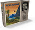 MyPuzzle New Zealand Vintage Poster: Milford Sound, Premium 1000 Piece Jigsaw Puzzle for Adults