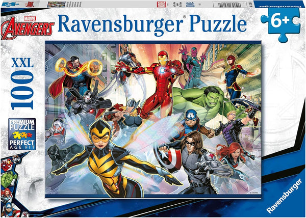 Ravensburger Marvel Avengers 100 Piece Jigsaw Puzzle for Kids Ages 6 Years and Up