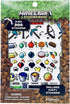 TUGOKU Kids Camera Minecraft Sticker Book, Includes Puffy Stickers, Over 300 Stickers