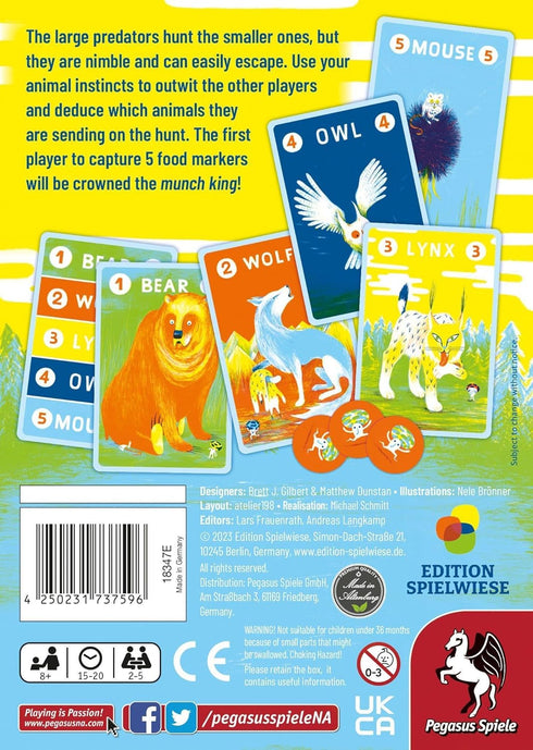 Pegasus Spiele Prey Another Day - Card Game