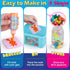 10PCS 6 7 8 9 10 Magic Gel Water Elf Toy Kit, Aqua Fairy Water Gel Kit for Kids with Aqua Jelly Gels & Animal Mold