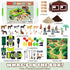 69 Playset, 3 4 5, 6 7 Aprilwolf PCS Farm Sensory Bin Toys Sandboxes with Sand, Farmer Tractor & Farm Animals Figures