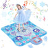 2024 8-Button Frozen Dance Mat with Wireless Bluetooth, Upgraded Light Control System for 3-12 Year Old Girls