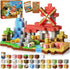 Goody King Magnetic Blocks | 120PCS Magnetic Building Blocks,Magnetic Blocks Farm,STEM Montessori