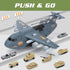 8 4-7 XDUOYJOY Military Airplane Toy, Army Toys Fighter Jet with Vehicles, Army Men Trucks Airplanes Helicopter Car