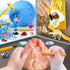 UNGLINGA Gemstone Excavation Kit, Excavate 15 Gems and 4 Plastic Dinosaur Fossil Skeletons, Science Experiments for Kids