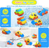 5 1-3, 12M+ 1 2 3 4 P&C Pcs Toddler Toys Mini Cars for Ages Beach Sand Outdoor Small Construction Toy Trucks for Kids