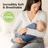 4-Pack Muslin Swaddle Blankets for Boys, Girls - Organic Baby Swaddles for Newborns, Soft & Breathable Receiving Baby