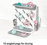 OXO Tot Expandable Drying Rack Space-Saving Drying Rack | Newborn and Baby Essentials | Breastfeeding Essentials | Dry