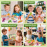 24 Pack 3-in-1 6-12 Easter Party Favors for Kids, Dinosaur Building Block Toys, Kids Classroom Gifts, Stocking