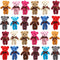 Haconba 36 Packs 4.7 Inch Mini Teddy Bear Toy Plush Stuffed Bear Doll