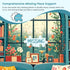 Amusding 300 Cozy 300 20.515 Piece Puzzle for Adults, Afternoon Jigsaw Puzzles, Vintage Living Room with Dog and Books