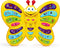 Preschool ABC Learning Toy, Interactive Educational Butterfly Toy for Toddlers, Animal Sounds