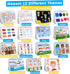 3-5, 30 4-8, Mallify Busy Book for Toddlers Preschool Busy Book Themes Kids Binder and Early Learning Toys, Tracing