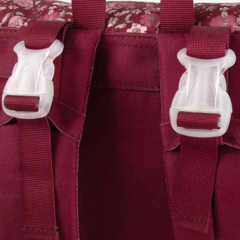 Backpack Multi-Function Floral Diaper and Travel Nappy Baby Bag with Changing Pad and Stroller Straps